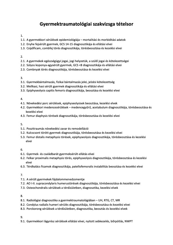 gyermektraumatológiai_tételsor